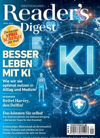 Titelbild der Ausgabe 4/2026 von Reader´s Digest Deutschland. Diese Zeitschrift und viele weitere Frauenzeitschriften als Abo oder epaper bei United Kiosk online kaufen.