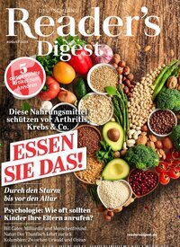 Titelbild der Ausgabe 8/2025 von Reader´s Digest Deutschland. Diese Zeitschrift und viele weitere Frauenzeitschriften als Abo oder epaper bei United Kiosk online kaufen.