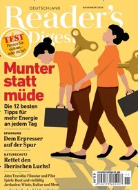 Titelbild der Ausgabe 11/2026 von Readers Digest Deutschland. Diese Zeitschrift und viele weitere Frauenzeitschriften als Abo oder epaper bei United Kiosk online kaufen.