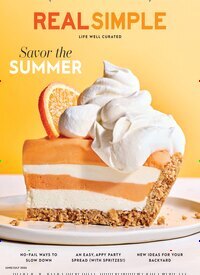 Titelbild der Ausgabe 6/2026 von Real Simple. Diese Zeitschrift und viele weitere Frauenzeitschriften als Abo oder epaper bei United Kiosk online kaufen.