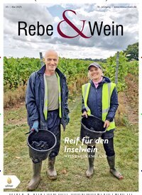 Titelbild der Ausgabe 5/2025 von Rebe & Wein. Diese Zeitschrift und viele weitere Naturzeitschriften, Landwirtschaftszeitungen und Umweltmagazine als Abo oder epaper bei United Kiosk online kaufen.