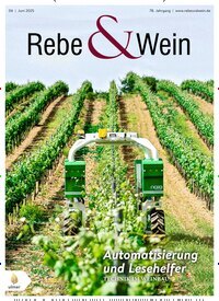 Titelbild der Ausgabe 6/2025 von Rebe & Wein. Diese Zeitschrift und viele weitere Naturzeitschriften, Landwirtschaftszeitungen und Umweltmagazine als Abo oder epaper bei United Kiosk online kaufen.