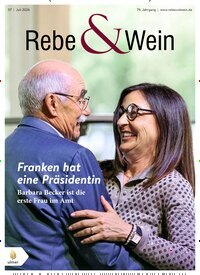 Titelbild der Ausgabe 7/2026 von Rebe & Wein. Diese Zeitschrift und viele weitere Naturzeitschriften, Landwirtschaftszeitungen und Umweltmagazine als Abo oder epaper bei United Kiosk online kaufen.