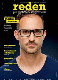 Titelbild der Ausgabe 2/2021 von reden präsentieren und begeistern. Diese Zeitschrift und viele weitere Reisemagazine, Freizeitmagazine und Wissensmagazine als Abo oder epaper bei United Kiosk online kaufen.