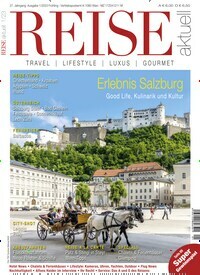 Titelbild der Ausgabe 1/2023 von REISE aktuell. Diese Zeitschrift und viele weitere Reisemagazine, Freizeitmagazine und Wissensmagazine als Abo oder epaper bei United Kiosk online kaufen.