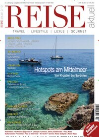 Titelbild der Ausgabe 2/2019 von REISE aktuell. Diese Zeitschrift und viele weitere Reisemagazine, Freizeitmagazine und Wissensmagazine als Abo oder epaper bei United Kiosk online kaufen.