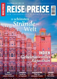 Titelbild der Ausgabe 4/2025 von REISE und PREISE. Diese Zeitschrift und viele weitere Reisemagazine, Freizeitmagazine und Wissensmagazine als Abo oder epaper bei United Kiosk online kaufen.