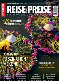 Titelbild der Ausgabe 4/2026 von REISE und PREISE. Diese Zeitschrift und viele weitere Reisemagazine, Freizeitmagazine und Wissensmagazine als Abo oder epaper bei United Kiosk online kaufen.