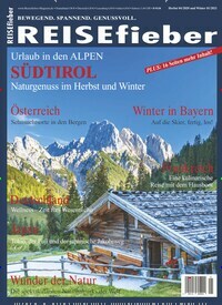 Titelbild der Ausgabe 1/2021 von Reisefieber. Diese Zeitschrift und viele weitere Reisemagazine, Freizeitmagazine und Wissensmagazine als Abo oder epaper bei United Kiosk online kaufen.