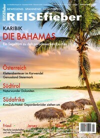 Titelbild der Ausgabe 4/2023 von Reisefieber. Diese Zeitschrift und viele weitere Reisemagazine, Freizeitmagazine und Wissensmagazine als Abo oder epaper bei United Kiosk online kaufen.