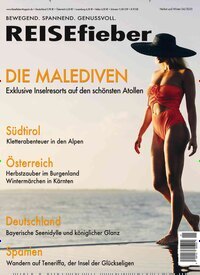 Titelbild der Ausgabe 4/2025 von Reisefieber. Diese Zeitschrift und viele weitere Reisemagazine, Freizeitmagazine und Wissensmagazine als Abo oder epaper bei United Kiosk online kaufen.