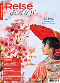 Titelbild der Ausgabe 4/2025 von Reisegenuss. Diese Zeitschrift und viele weitere Reisemagazine, Freizeitmagazine und Wissensmagazine als Abo oder epaper bei United Kiosk online kaufen.