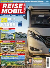 Titelbild der Ausgabe 10/2026 von Reisemobil Caravan. Diese Zeitschrift und viele weitere Automagazine und Motorradzeitschriften als Abo oder epaper bei United Kiosk online kaufen.