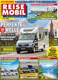 Titelbild der Ausgabe 4/2022 von Reisemobil International. Diese Zeitschrift und viele weitere Automagazine und Motorradzeitschriften als Abo oder epaper bei United Kiosk online kaufen.