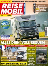 Titelbild der Ausgabe 6/2025 von Reisemobil International. Diese Zeitschrift und viele weitere Automagazine und Motorradzeitschriften als Abo oder epaper bei United Kiosk online kaufen.