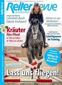 Titelbild der Ausgabe 2/2019 von Reiter Revue International. Diese Zeitschrift und viele weitere Sportmagazine als Abo oder epaper bei United Kiosk online kaufen.