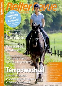 Titelbild der Ausgabe 6/2019 von Reiter Revue International. Diese Zeitschrift und viele weitere Sportmagazine als Abo oder epaper bei United Kiosk online kaufen.