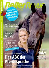 Titelbild der Ausgabe 8/2019 von Reiter Revue International. Diese Zeitschrift und viele weitere Sportmagazine als Abo oder epaper bei United Kiosk online kaufen.