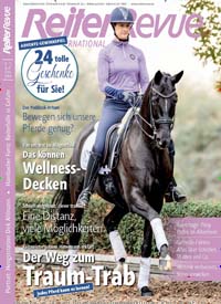 Titelbild der Ausgabe 12/2018 von Reiter Revue International. Diese Zeitschrift und viele weitere Sportmagazine als Abo oder epaper bei United Kiosk online kaufen.