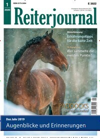 Titelbild der Ausgabe 1/2020 von Reiterjournal. Diese Zeitschrift und viele weitere Sportmagazine als Abo oder epaper bei United Kiosk online kaufen.
