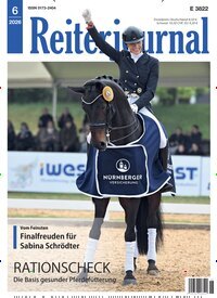 Titelbild der Ausgabe 6/2026 von Reiterjournal. Diese Zeitschrift und viele weitere Sportmagazine als Abo oder epaper bei United Kiosk online kaufen.