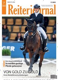 Titelbild der Ausgabe 7/2026 von Reiterjournal. Diese Zeitschrift und viele weitere Sportmagazine als Abo oder epaper bei United Kiosk online kaufen.