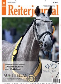 Titelbild der Ausgabe 8/2026 von Reiterjournal. Diese Zeitschrift und viele weitere Sportmagazine als Abo oder epaper bei United Kiosk online kaufen.