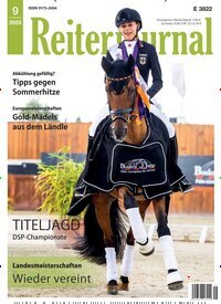 Titelbild der Ausgabe 9/2025 von Reiterjournal. Diese Zeitschrift und viele weitere Sportmagazine als Abo oder epaper bei United Kiosk online kaufen.