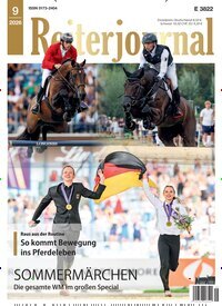 Titelbild der Ausgabe 9/2026 von Reiterjournal. Diese Zeitschrift und viele weitere Sportmagazine als Abo oder epaper bei United Kiosk online kaufen.