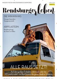 Titelbild der Ausgabe 4/2026 von RENDSBURGerleben. Diese Zeitschrift und viele weitere Lifestylemagazine und Peoplemagazine als Abo oder epaper bei United Kiosk online kaufen.