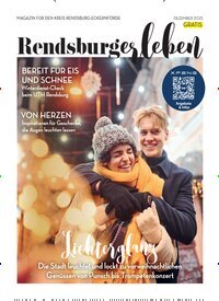 Titelbild der Ausgabe 12/2025 von RENDSBURGerleben. Diese Zeitschrift und viele weitere Lifestylemagazine und Peoplemagazine als Abo oder epaper bei United Kiosk online kaufen.