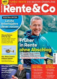 Titelbild der Ausgabe 6/2025 von Rente & Co. Diese Zeitschrift und viele weitere Wirtschaftsmagazine und Politikmagazine als Abo oder epaper bei United Kiosk online kaufen.