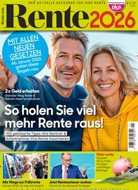 Titelbild der Ausgabe 1/2026 von Rente kompakt. Diese Zeitschrift und viele weitere Wirtschaftsmagazine und Politikmagazine als Abo oder epaper bei United Kiosk online kaufen.