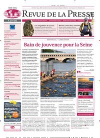 Titelbild der Ausgabe 8/2025 von Revue de la Presse. Diese Zeitschrift und viele weitere Reisemagazine, Freizeitmagazine und Wissensmagazine als Abo oder epaper bei United Kiosk online kaufen.