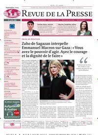 Titelbild der Ausgabe 9/2025 von Revue de la Presse. Diese Zeitschrift und viele weitere Reisemagazine, Freizeitmagazine und Wissensmagazine als Abo oder epaper bei United Kiosk online kaufen.