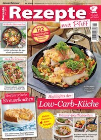 Titelbild der Ausgabe 2/2026 von Rezepte mit Pfiff. Diese Zeitschrift und viele weitere Kochzeitschriften und Backzeitschriften als Abo oder epaper bei United Kiosk online kaufen.