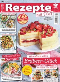 Titelbild der Ausgabe 4/2025 von Rezepte mit Pfiff. Diese Zeitschrift und viele weitere Kochzeitschriften und Backzeitschriften als Abo oder epaper bei United Kiosk online kaufen.