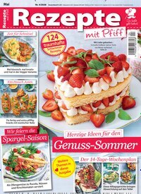 Titelbild der Ausgabe 4/2026 von Rezepte mit Pfiff. Diese Zeitschrift und viele weitere Kochzeitschriften und Backzeitschriften als Abo oder epaper bei United Kiosk online kaufen.