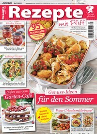 Titelbild der Ausgabe 5/2023 von Rezepte mit Pfiff. Diese Zeitschrift und viele weitere Kochzeitschriften und Backzeitschriften als Abo oder epaper bei United Kiosk online kaufen.
