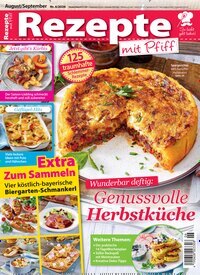 Titelbild der Ausgabe 6/2026 von Rezepte mit Pfiff. Diese Zeitschrift und viele weitere Kochzeitschriften und Backzeitschriften als Abo oder epaper bei United Kiosk online kaufen.
