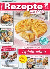 Titelbild der Ausgabe 7/2025 von Rezepte mit Pfiff. Diese Zeitschrift und viele weitere Kochzeitschriften und Backzeitschriften als Abo oder epaper bei United Kiosk online kaufen.