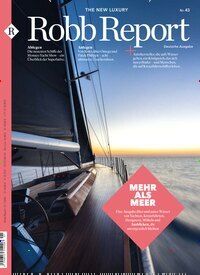 Titelbild der Ausgabe 1/2026 von Robb Report. Diese Zeitschrift und viele weitere Lifestylemagazine und Peoplemagazine als Abo oder epaper bei United Kiosk online kaufen.
