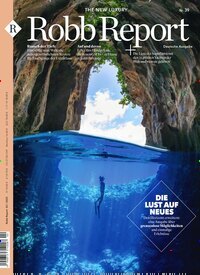Titelbild der Ausgabe 2/2025 von Robb Report. Diese Zeitschrift und viele weitere Lifestylemagazine und Peoplemagazine als Abo oder epaper bei United Kiosk online kaufen.