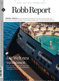 Titelbild der Ausgabe 4/2026 von Robb Report. Diese Zeitschrift und viele weitere Lifestylemagazine und Peoplemagazine als Abo oder epaper bei United Kiosk online kaufen.