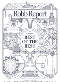 Titelbild der Ausgabe 6/2025 von Robb Report USA. Diese Zeitschrift und viele weitere Wirtschaftsmagazine und Politikmagazine als Abo oder epaper bei United Kiosk online kaufen.