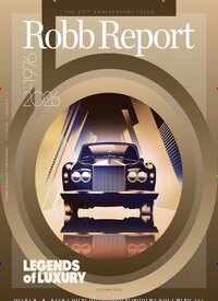 Titelbild der Ausgabe 10/2026 von Robb Report USA. Diese Zeitschrift und viele weitere Wirtschaftsmagazine und Politikmagazine als Abo oder epaper bei United Kiosk online kaufen.
