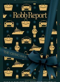 Titelbild der Ausgabe 12/2025 von Robb Report USA. Diese Zeitschrift und viele weitere Wirtschaftsmagazine und Politikmagazine als Abo oder epaper bei United Kiosk online kaufen.