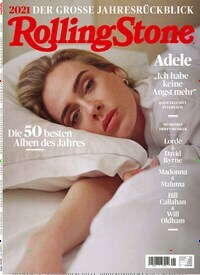 Titelbild der Ausgabe 1/2022 von Rolling Stone. Diese Zeitschrift und viele weitere Reisemagazine, Freizeitmagazine und Wissensmagazine als Abo oder epaper bei United Kiosk online kaufen.