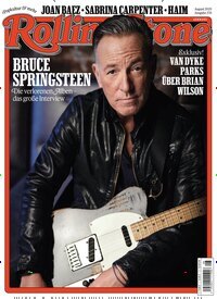 Titelbild der Ausgabe 8/2025 von Rolling Stone. Diese Zeitschrift und viele weitere Reisemagazine, Freizeitmagazine und Wissensmagazine als Abo oder epaper bei United Kiosk online kaufen.