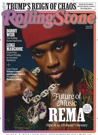 Titelbild der Ausgabe 4/2025 von Rolling Stone USA. Diese Zeitschrift und viele weitere Jugendzeitschriften und Kinderzeitschriften als Abo oder epaper bei United Kiosk online kaufen.